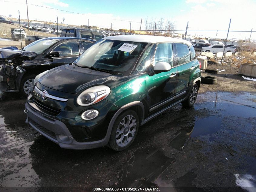 ZFBCFADH2EZ018975 2014 Fiat 500L Trekking