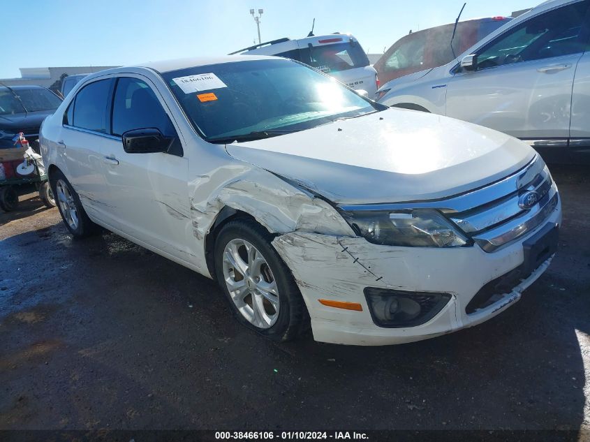 2012 Ford Fusion Se VIN: 3FAHP0HA0CR124968 Lot: 38466106