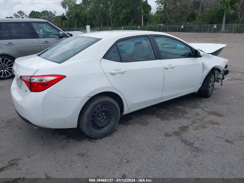 5YFBURHE8GP460721 2016 Toyota Corolla Le