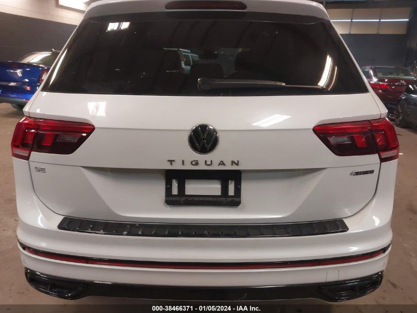 2022 Volkswagen Tiguan 2.0T Se R-Line Black VIN: 3VV8B7AXXNM171071 Lot: 38466371