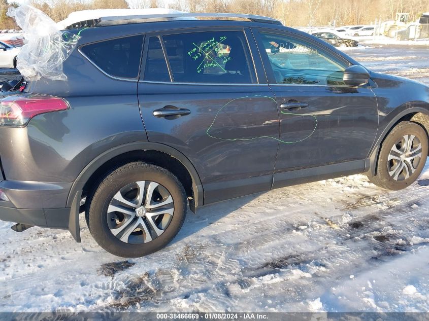 2018 Toyota Rav4 Le VIN: JTMBFREV3JJ725409 Lot: 38466669