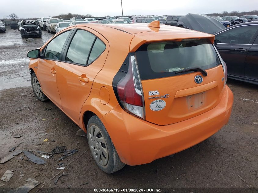 JTDKDTB30F1092462 2015 Toyota Prius C Three