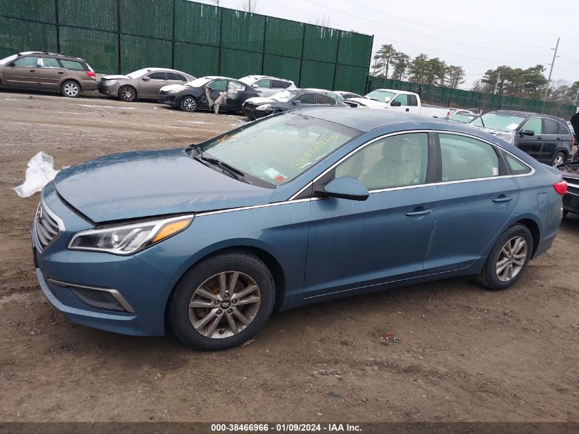 2016 Hyundai Sonata Se VIN: 5NPE24AFXGH310289 Lot: 38466966