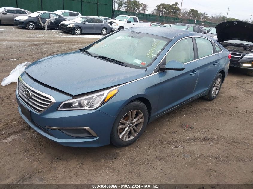 2016 Hyundai Sonata Se VIN: 5NPE24AFXGH310289 Lot: 38466966