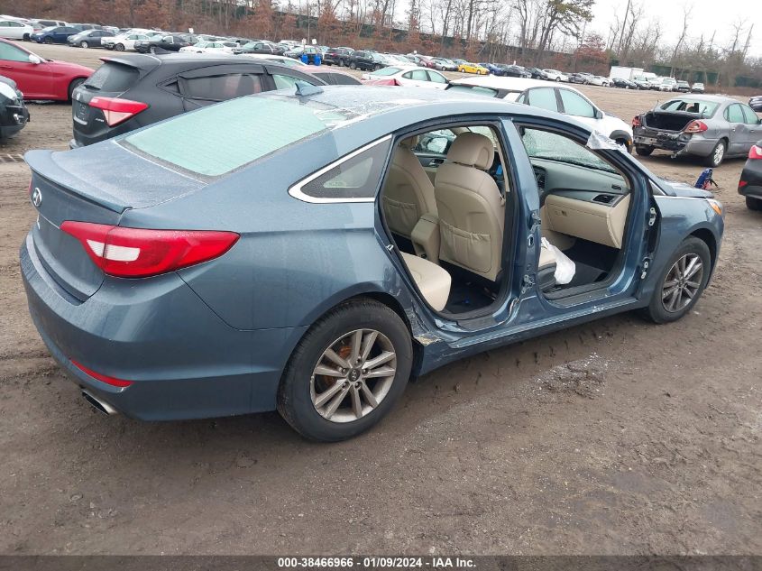 2016 Hyundai Sonata Se VIN: 5NPE24AFXGH310289 Lot: 38466966