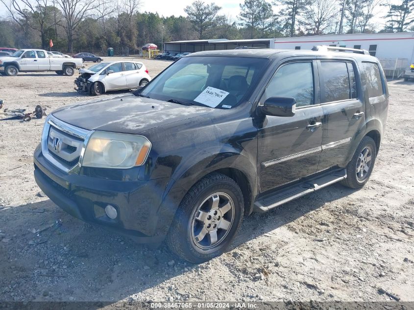 2011 Honda Pilot Touring VIN: 5FNYF4H91BB004624 Lot: 38467065