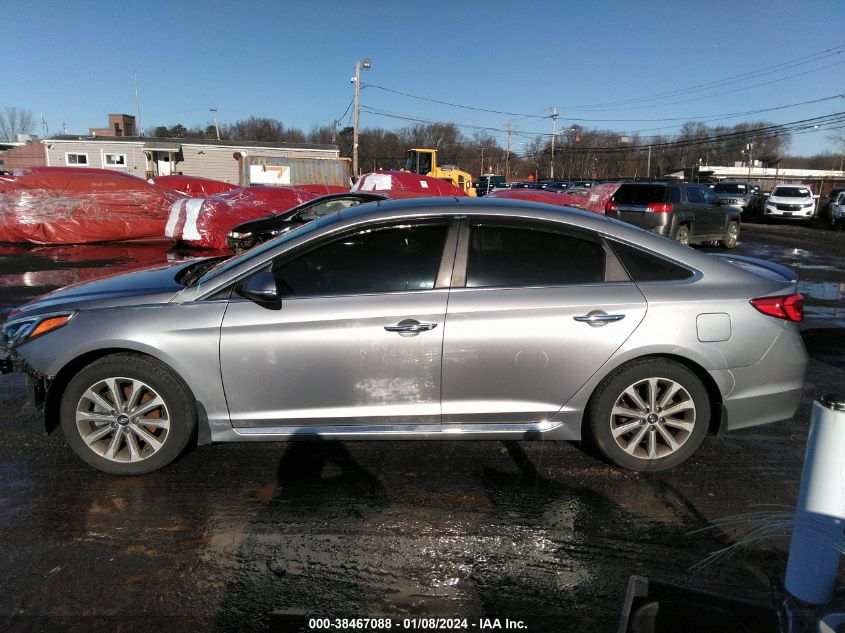 2017 Hyundai Sonata Limited VIN: 5NPE34AF7HH530973 Lot: 38467088