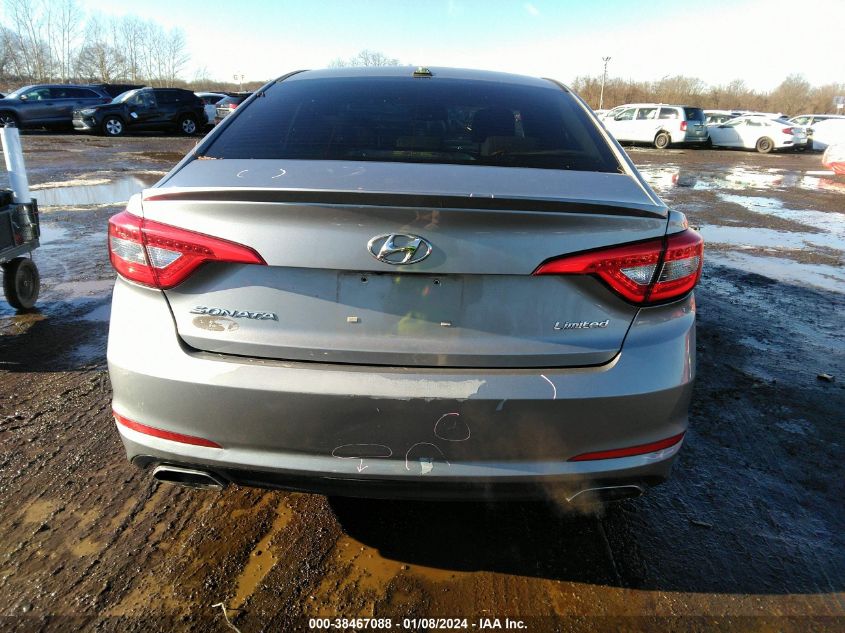 2017 Hyundai Sonata Limited VIN: 5NPE34AF7HH530973 Lot: 38467088