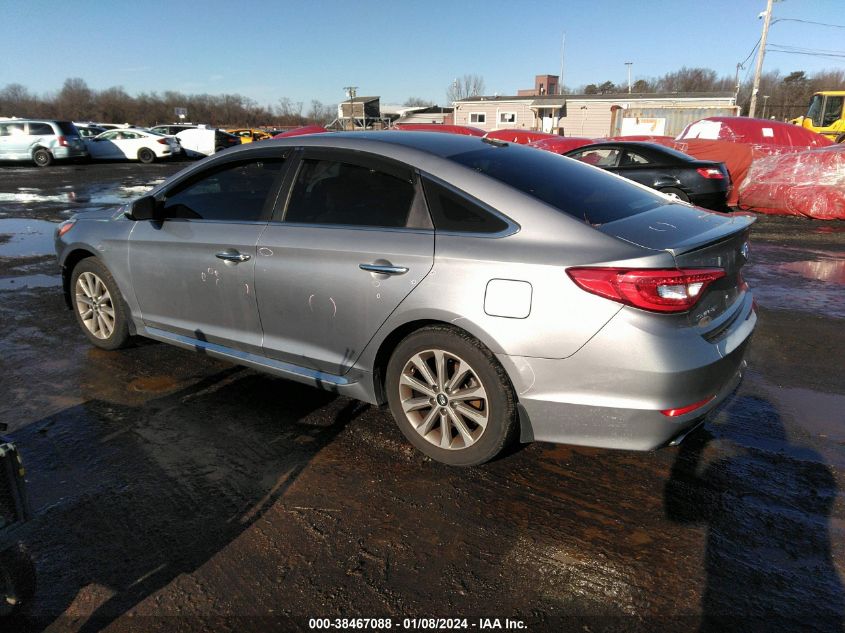 2017 Hyundai Sonata Limited VIN: 5NPE34AF7HH530973 Lot: 38467088