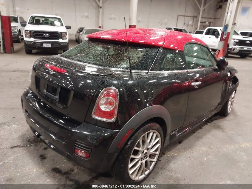 2015 Mini Coupe John Cooper Works VIN: WMWSX9C55FT655288 Lot: 38467212