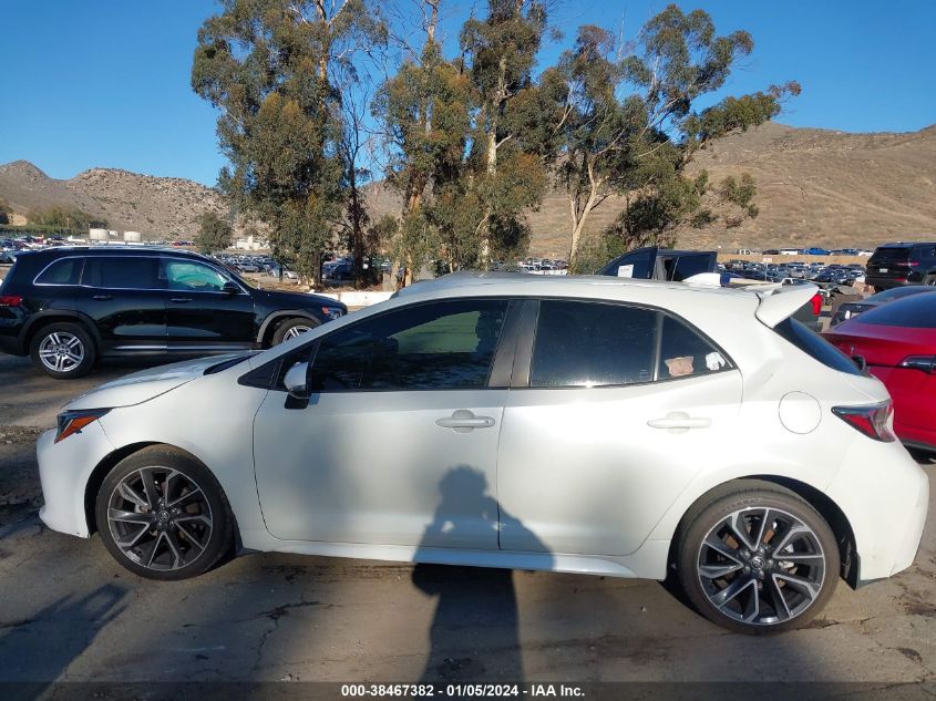 2019 Toyota Corolla Xse VIN: JTNK4RBE8K3004160 Lot: 38467382