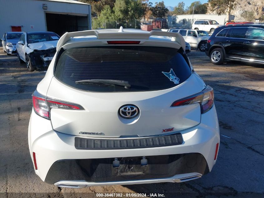 2019 Toyota Corolla Xse VIN: JTNK4RBE8K3004160 Lot: 38467382