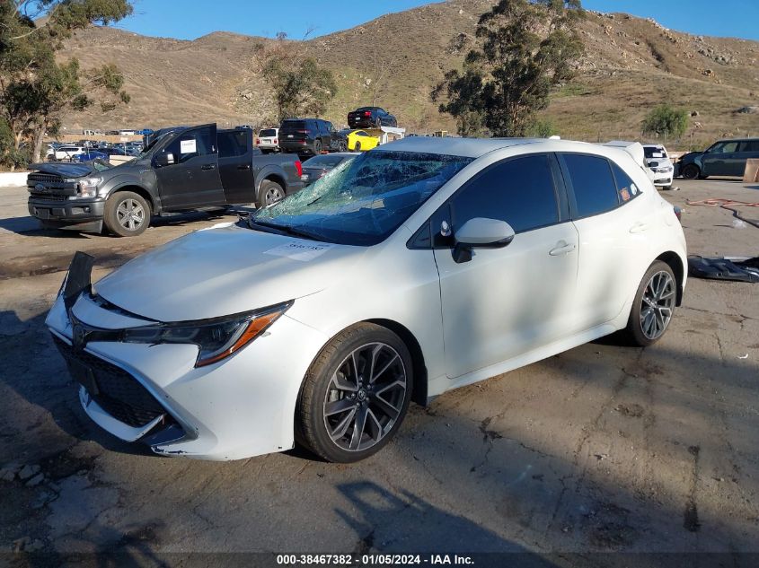 2019 Toyota Corolla Xse VIN: JTNK4RBE8K3004160 Lot: 38467382