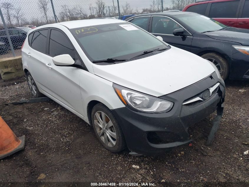 2012 Hyundai Accent Se VIN: KMHCU5AE6CU005821 Lot: 38467459