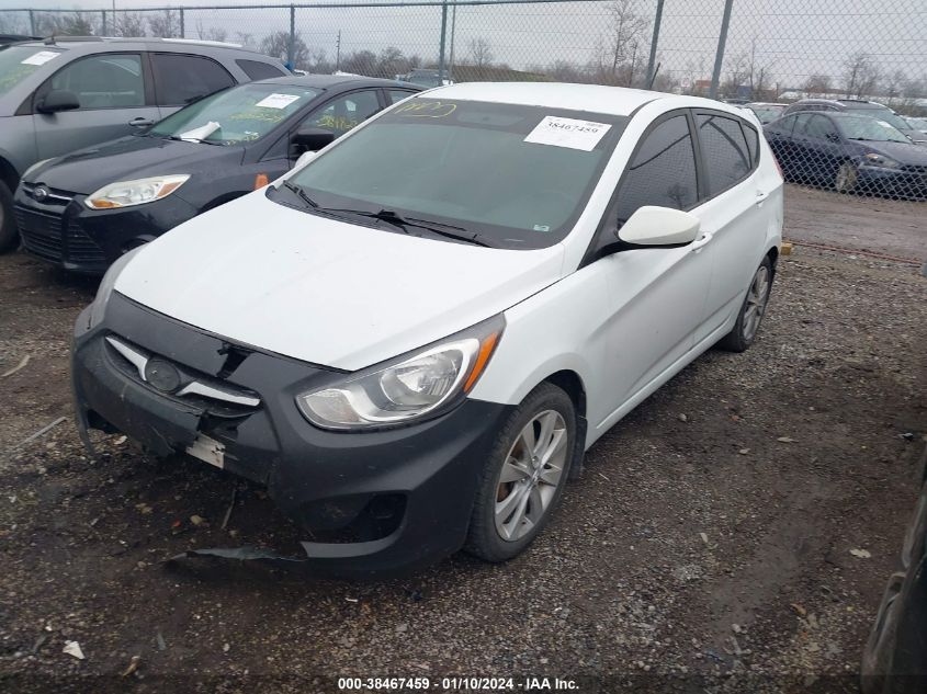 2012 Hyundai Accent Se VIN: KMHCU5AE6CU005821 Lot: 38467459