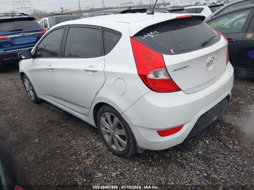 2012 Hyundai Accent Se VIN: KMHCU5AE6CU005821 Lot: 38467459