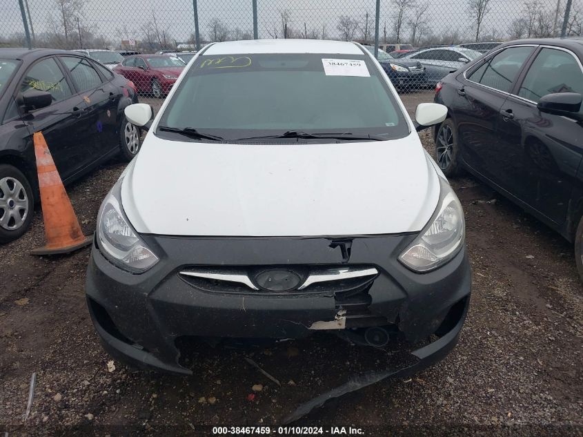 2012 Hyundai Accent Se VIN: KMHCU5AE6CU005821 Lot: 38467459