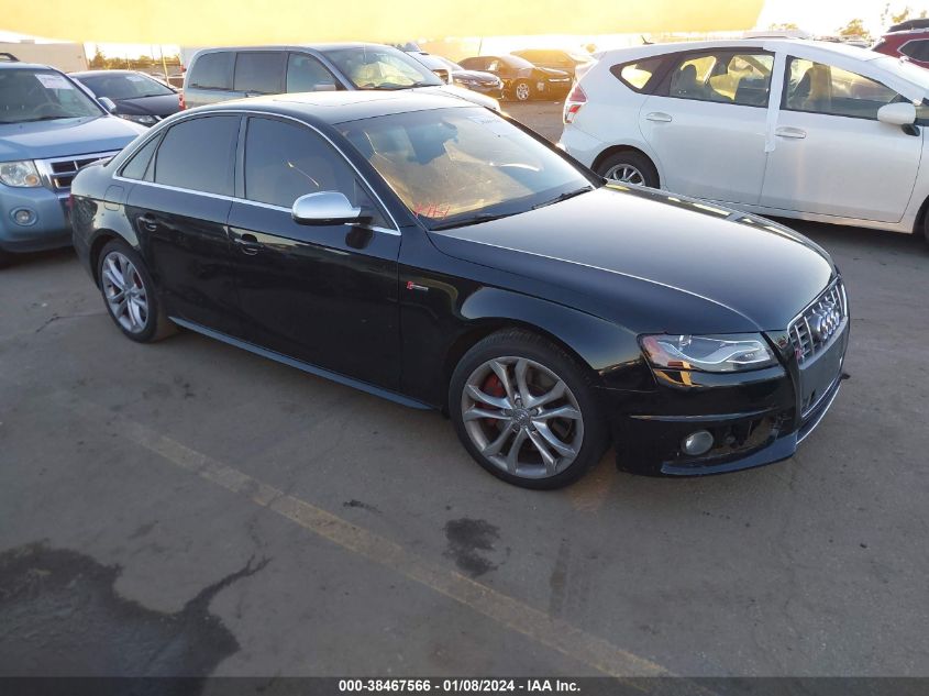 WAUBGAFL5CA072707 2012 Audi S4 3.0 Premium Plus