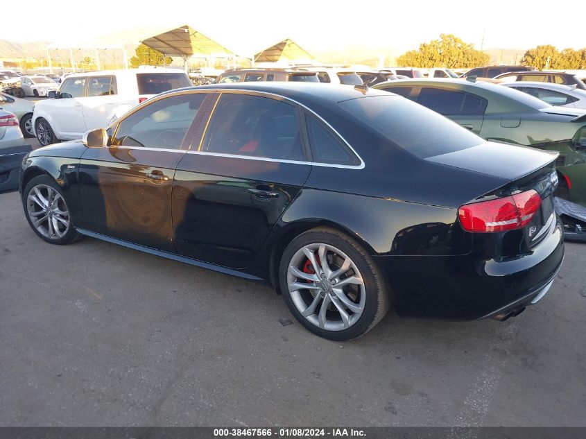 WAUBGAFL5CA072707 2012 Audi S4 3.0 Premium Plus