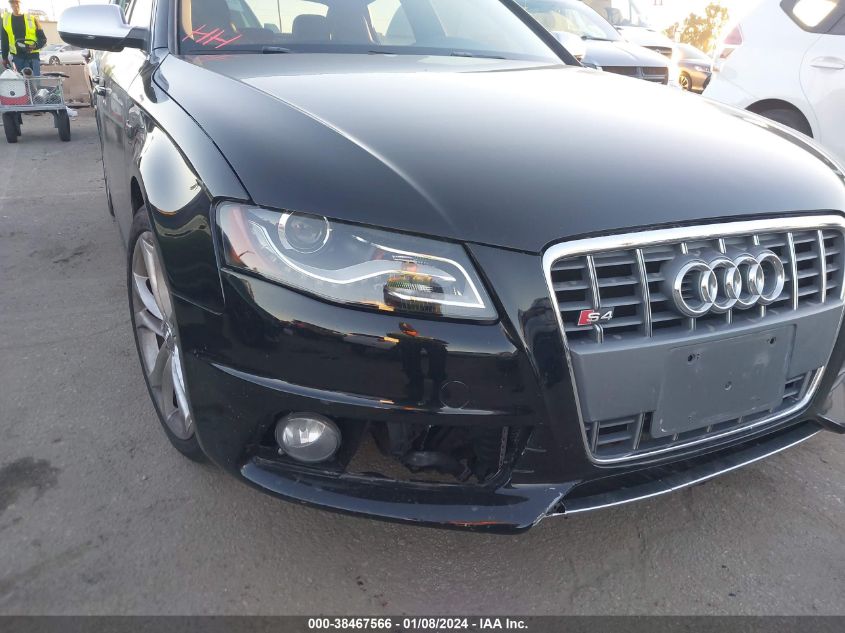 WAUBGAFL5CA072707 2012 Audi S4 3.0 Premium Plus