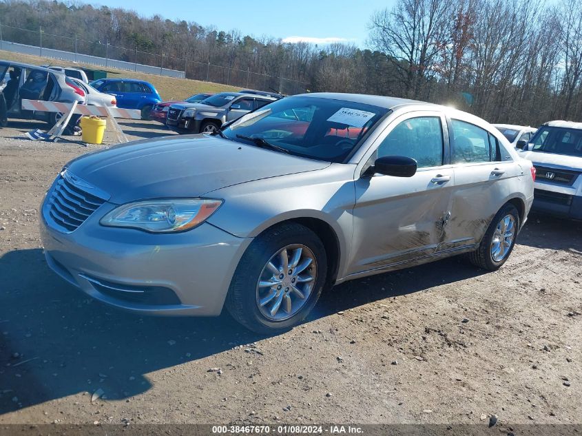 2013 Chrysler 200 Touring VIN: 1C3CCBBB9DN696031 Lot: 38467670