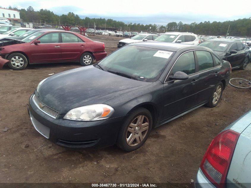 2012 Chevrolet Impala Lt VIN: 2G1WG5E37C1289319 Lot: 38467730