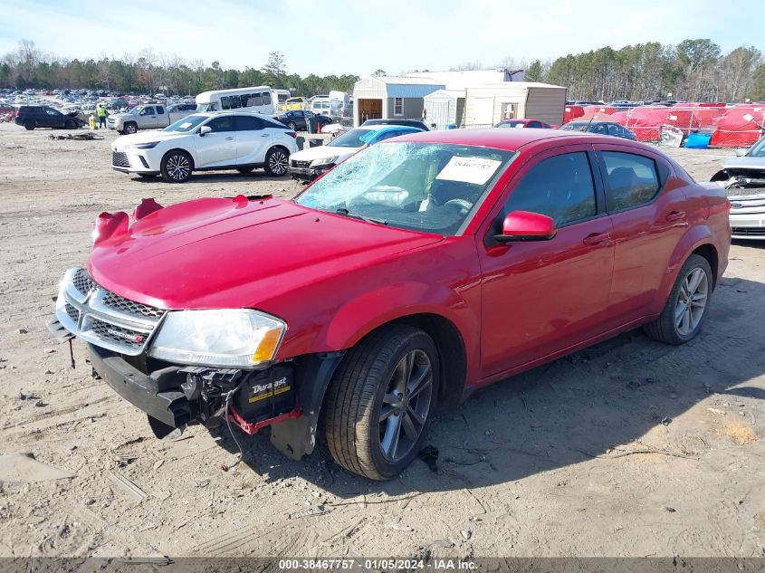 2013 Dodge Avenger Sxt VIN: 1C3CDZCG0DN586128 Lot: 38978095