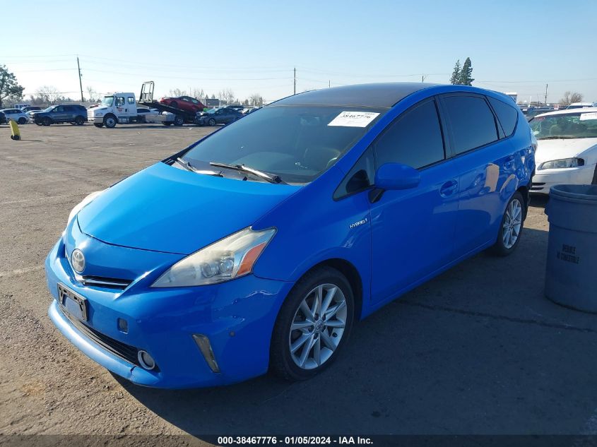 JTDZN3EU4C3078578 2012 Toyota Prius V Five