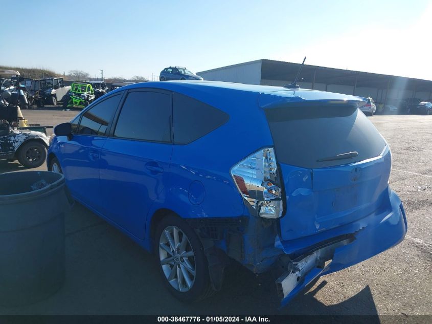 JTDZN3EU4C3078578 2012 Toyota Prius V Five