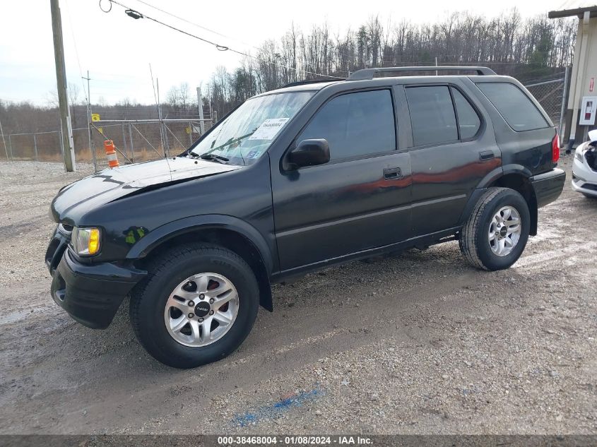 4S2DM58W844301890 2004 Isuzu Rodeo S 3.2L V6