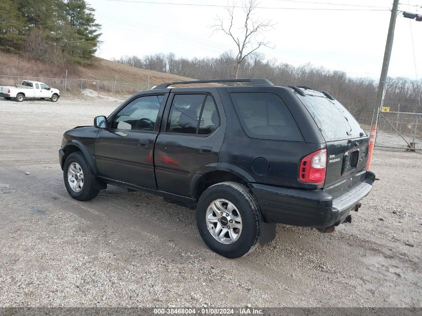 4S2DM58W844301890 2004 Isuzu Rodeo S 3.2L V6