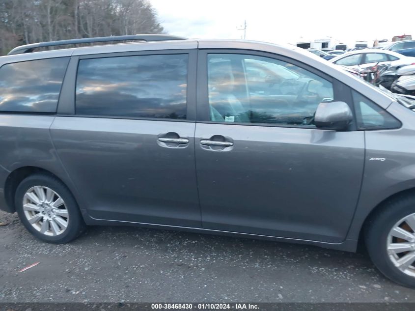 2017 Toyota Sienna Xle 7 Passenger VIN: 5TDDZ3DC4HS155995 Lot: 38468430