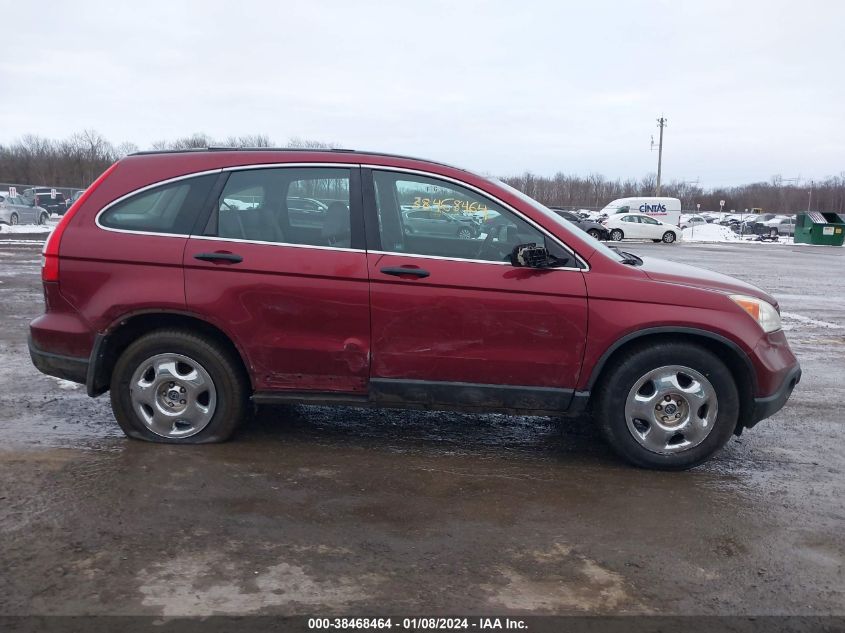 2009 Honda Cr-V Lx VIN: 5J6RE483X9L035486 Lot: 38468464