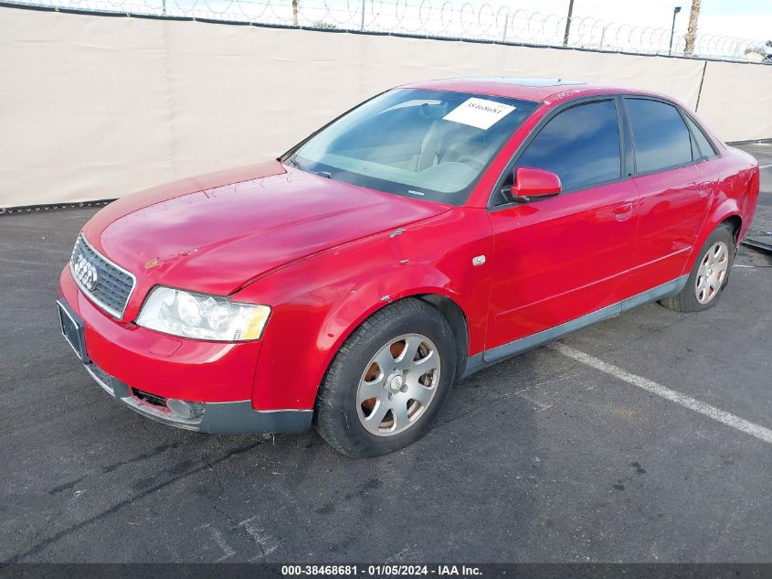 WAULC68E73A108425 2003 Audi A4 1.8T