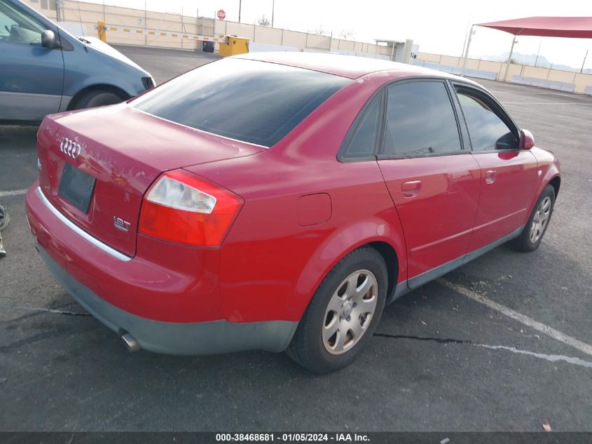 WAULC68E73A108425 2003 Audi A4 1.8T