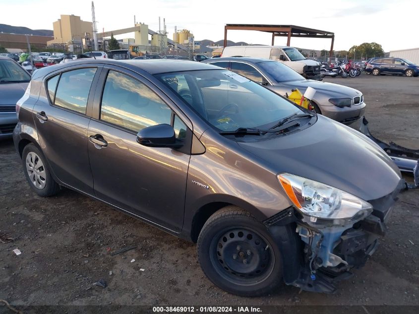 2014 Toyota Prius C One VIN: JTDKDTB36E1563044 Lot: 38469012