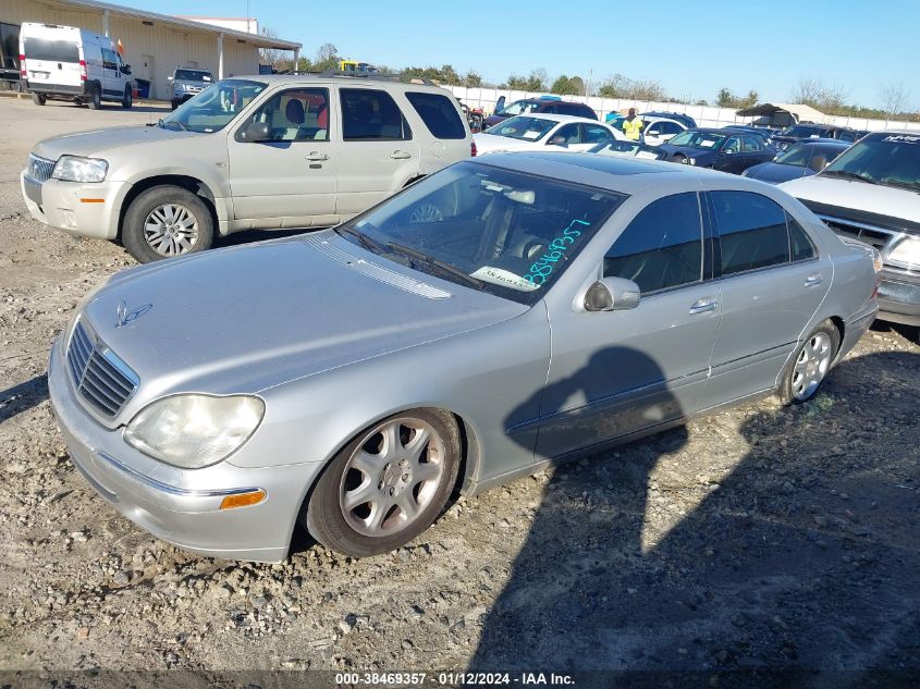 WDBNG75J21A208094 2001 Mercedes-Benz S-Class Base (A5)