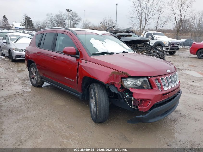 2017 Jeep Compass High Altitude Fwd VIN: 1C4NJCEA2HD117816 Lot: 38469435