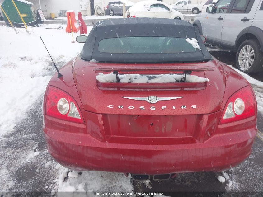 1C3LN55L87X071421 2007 Chrysler Crossfire