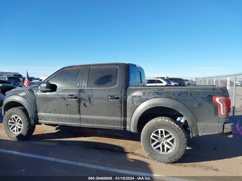 2017 Ford F-150 Raptor VIN: 1FTFW1RG1HFC02093 Lot: 38469508