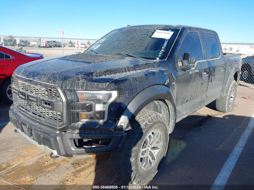 2017 Ford F-150 Raptor VIN: 1FTFW1RG1HFC02093 Lot: 38469508