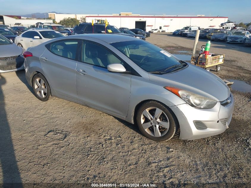 2013 Hyundai Elantra Gls VIN: 5NPDH4AE4DH332740 Lot: 38469515