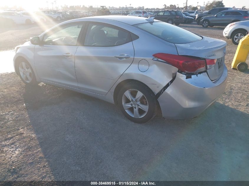 2013 Hyundai Elantra Gls VIN: 5NPDH4AE4DH332740 Lot: 38469515