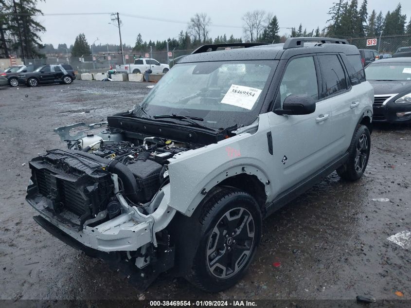 2022 Ford Bronco Sport Outer Banks VIN: 3FMCR9C63NRD33268 Lot: 38469554