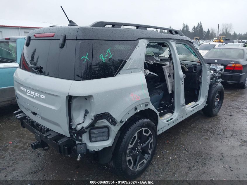 2022 Ford Bronco Sport Outer Banks VIN: 3FMCR9C63NRD33268 Lot: 38469554