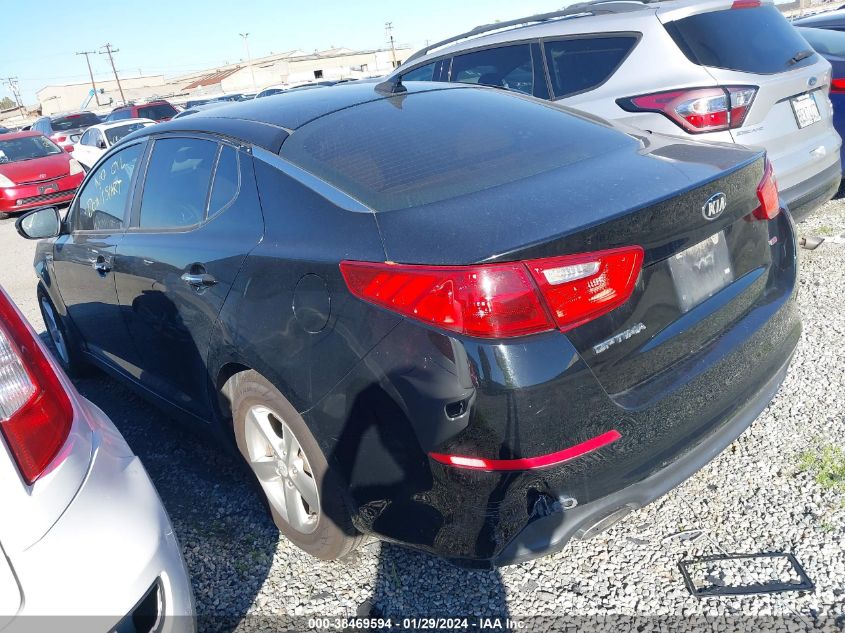 2015 Kia Optima Lx VIN: 5XXGM4A75FG500992 Lot: 38469594