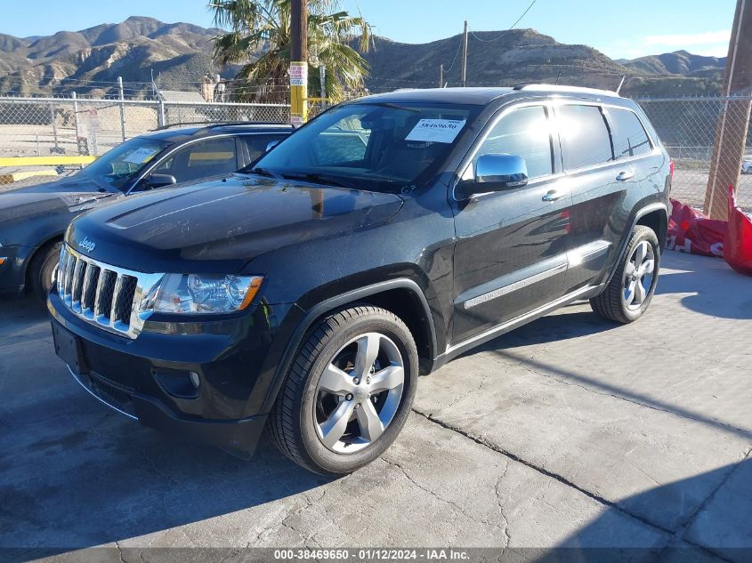 2012 Jeep Grand Cherokee Overland VIN: 1C4RJECG0CC355425 Lot: 38469650