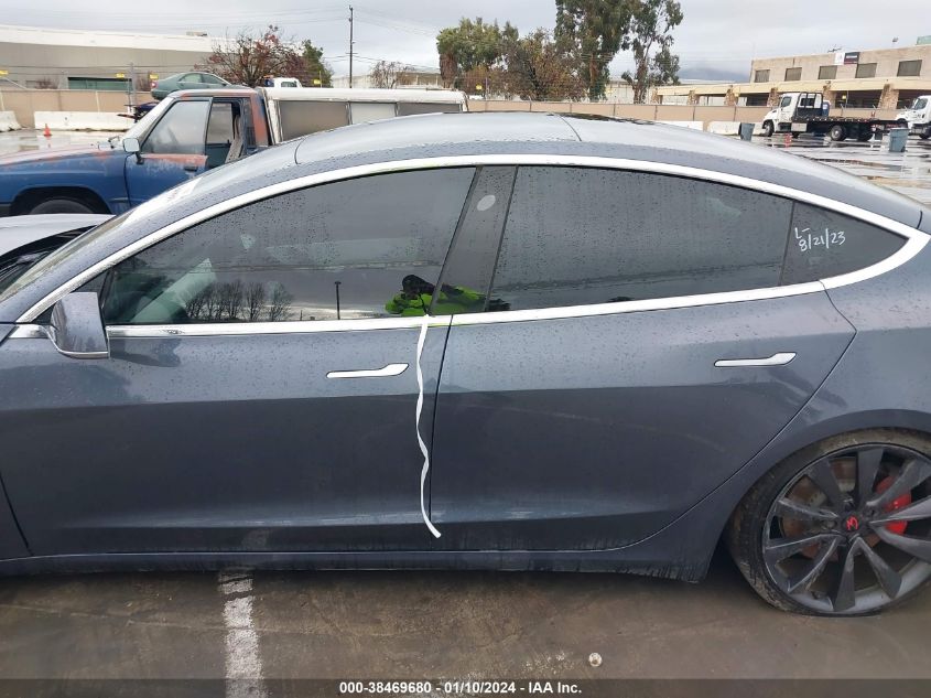 2020 Tesla Model 3 Performance Dual Motor All-Wheel Drive VIN: 5YJ3E1ECXLF647146 Lot: 38469680