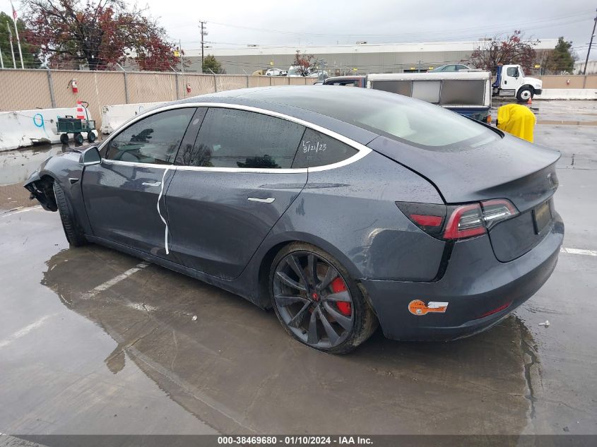 2020 Tesla Model 3 Performance Dual Motor All-Wheel Drive VIN: 5YJ3E1ECXLF647146 Lot: 38469680