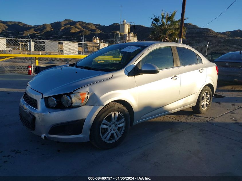 2014 Chevrolet Sonic Lt Auto VIN: 1G1JC5SG1E4233607 Lot: 38469757